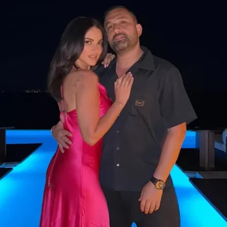 درة وزوجها هاني سعد- الصورة من حسابها على إنستغرام