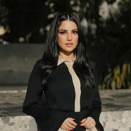 درة - الصورة من حسابها على إنستغرام