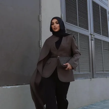 مدونة الموضة سهى طه - الصورة من حسابها على إنستغرام