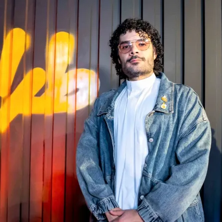 حكيم جمعة -الصورة من المركز الاعلامي ل ام بي سي