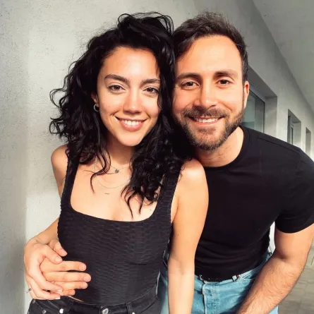 ستيفاني عطالله برفقة خطيبها الفنان زاف- الصورة من صفحتها على انستغرام