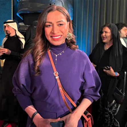 فاطمة الشريف - الصورة خاصة بسيدتي من تصوير زكية البلوشي