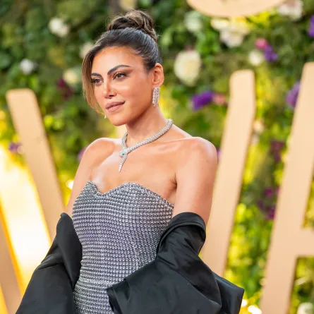 ريهام حجاج ترتدي عقداً من بولغاري