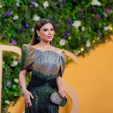 نهي نبيل بمجوهرات فاخرة من روبرتو كوين- الصورة من المكتب الإعلامي لمجموعة MBC