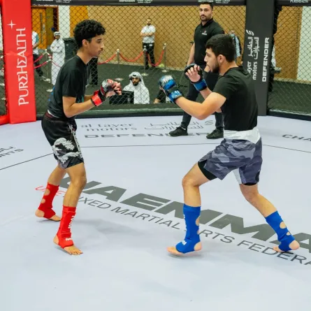 بطولة الإمارات الوطنية للفنون القتالية المختلطة الصورة من وام 