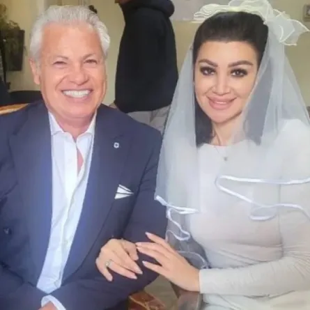 أروى جودة برفقة زوجها- الصورة من حسابها الخاص بإنستغرام