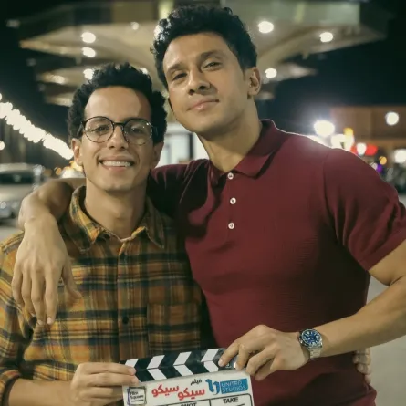 عصام عمر وطه دسوقي - الصورة من حساب طه دسوقي على إنستغرام