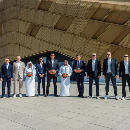 أبوظبي تستضيف نهائيات الدوري الأوروبي لكرة السلة الصورة من وام 