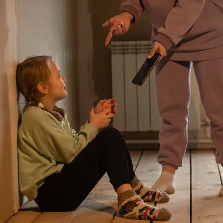 صورة لعقاب الطفلة