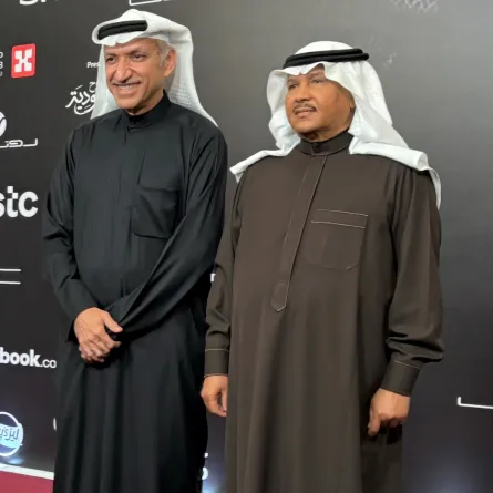 محمد عبده وسالم الهندي- الصورة خاصة بسيدتي من تصوير زكية البلوشي