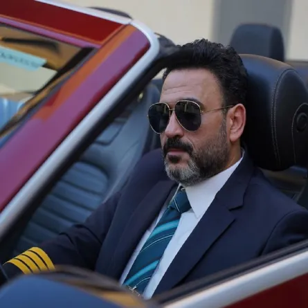 أكرم حسني من مسلسل الكابتن - الصورة من الشركة المنتجة