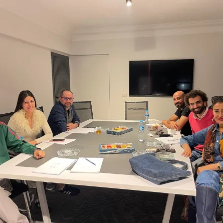 فريق عمل مسلسل شباب امرأة - الصورة من الشركة المنتجة 