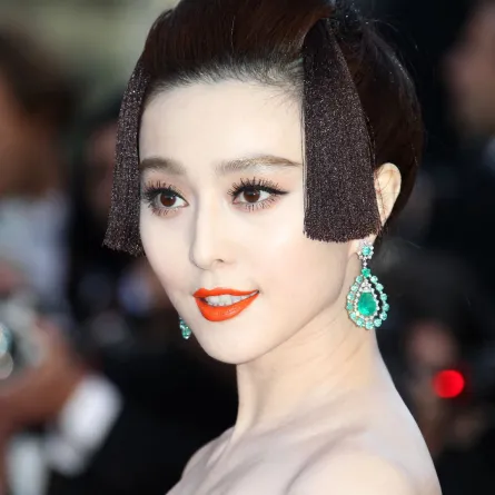 الممثلة الصينية فان بينج بينج Fan Bing Bing AFP PHOTO / VALERY HACHE (Photo by VALERY HACHE / AFP)