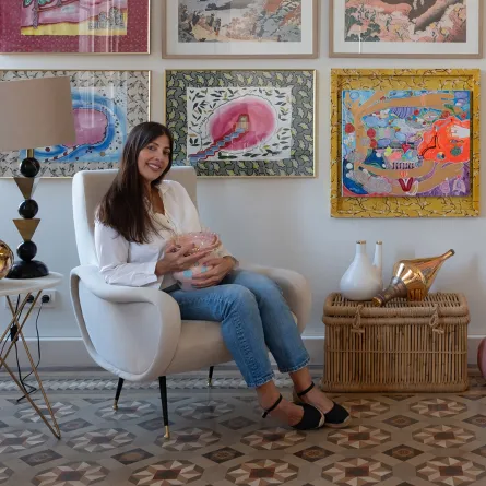 المصممة هانيا جنيد