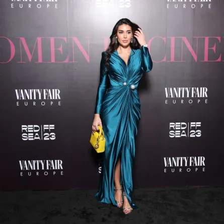 ياسمين صبري في حفل Women In Cinema -مصدر الصورة Daniele Venturelli/Getty Images for The Red Sea International Film Festival)