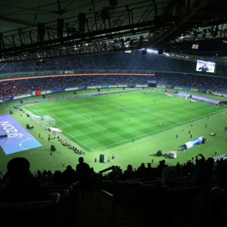 موعد مباراة نهائي خليجي 26 بين البحرين وعمان - الصورة من حساب خليجي زين 26 على إكس