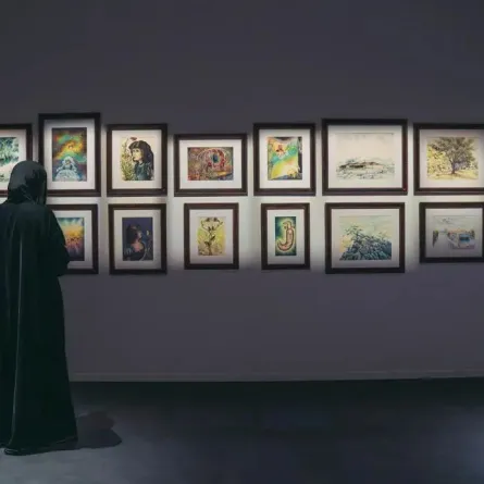 هيئة الفنون البصرية بالتنسيق مع معهد مسك للفنون يطلقان معرض سيرة ومسيرة - الصورة من واس