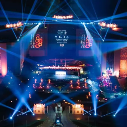 فعاليات مهرجان أضواء الشارقة 2025 - الصورة من وام	