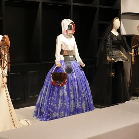 تصاميم متقنة تنافست ضمن  المسابقة - الصورة من هيئة الأزياء