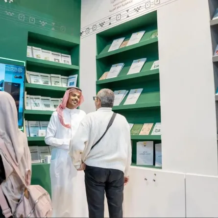 الملحقية الثقافية بمصر تشارك في جناح السعودية - الصورة من واس