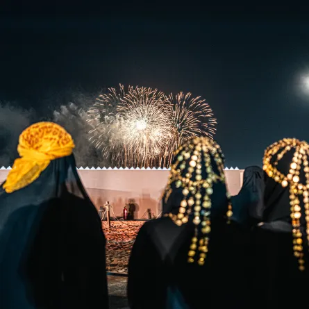 احتفالات وفعاليات يوم التأسيس من جدة العام الماضي - الصورة من حساب يوم التأسيس على إكس