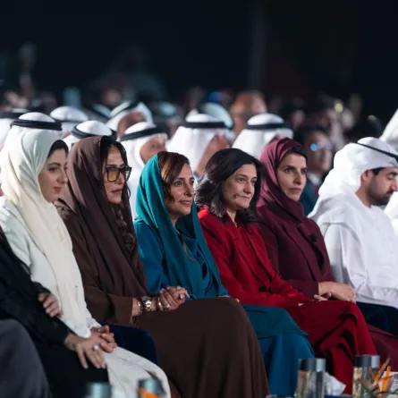 انطلاق  النسخة الثامنة من "مهرجان الشارقة لريادة الأعمال". الصورة من مكتب الشارقة الإعلامي