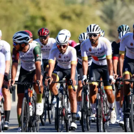 منتخب الإمارات الوطني للدراجات الهوائية- الصورة من وام