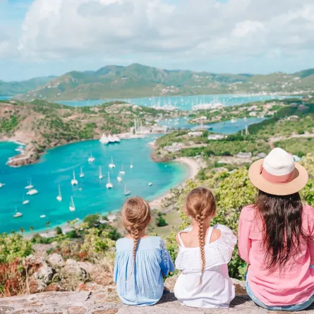 رحلة عائلية إلى أنتيغوا وباربودا