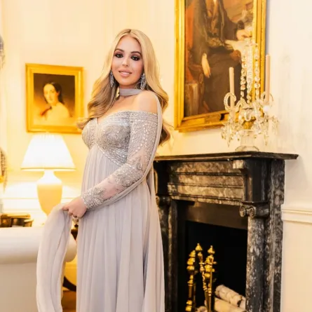 تيفاني ابنة الرئيس الأمريكي دونالد ترامبTiffany Donald Trump- الصورة من منسق أزيائها الخاص