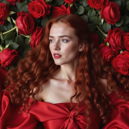 العناية بالشعر قبل يوم الحب