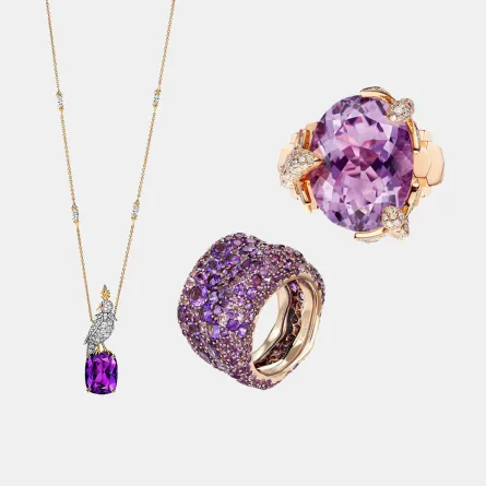 مجوهرات الأميثيست 