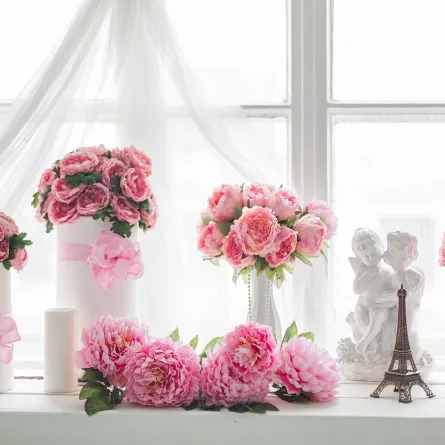 تنسيقات جميلة من الزهور