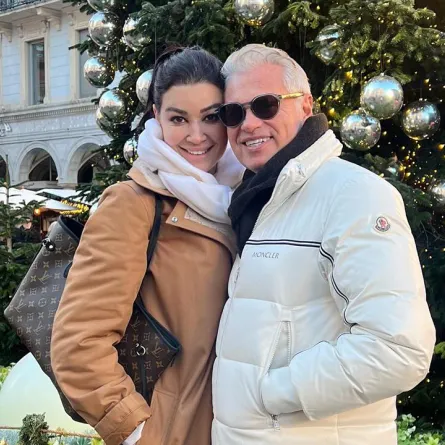 أروى جودة برفقة زوجها- الصورة من حسابها الخاص بإنستغرام