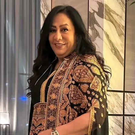 سعاد علي- الصورة من حسابها على الانستغرام