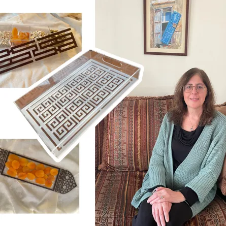 الفنانة اللبنانية رندة سابا 