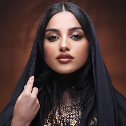 مكياج يوم التأسيس بأنامل أسماء المقبل