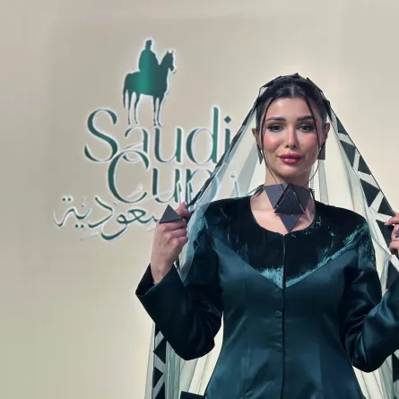 الفنانة قمر الهاجر- تصوير عبير بو حمدان خاص سيدتي 