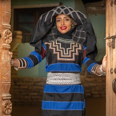 من تصميم المصممة أماني الحميدي 