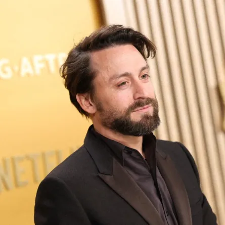 كيران كولكين في حفل توزيع جائزة ساغ 2025 (  Kieran Culkin at the 2025 SAG Awards). مصدر الصورة: by Amy Sussman / GETTY IMAGES NORTH AMERICA / Getty Images via AFP
