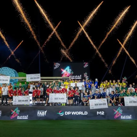 اختتام النسخة الأكبر من ألعاب دبي 2025 . الصورة من الحساب الرسمي للشيخ حمدان بن محمد على منصة x