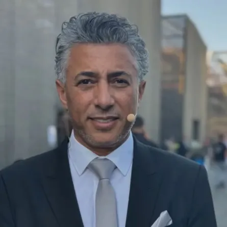 عمر العبد اللات - الصورة من صفحته على انستغرام