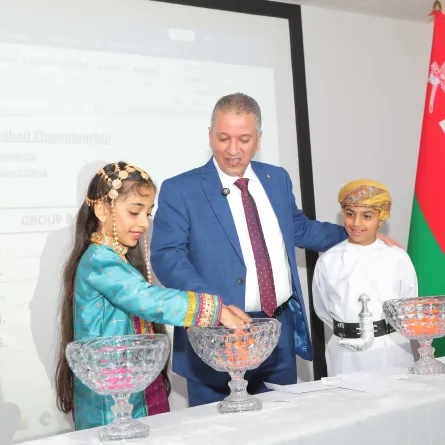   قرعة البطولة الآسيوية العاشرة لكرة اليد الشاطئية للرجال والنساء الصورة من وكالة الأنباء العمانية