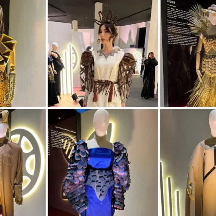 تصاميم متعددة الأفكار ضمها معرض 100 براند سعودي في كأس السعودية 