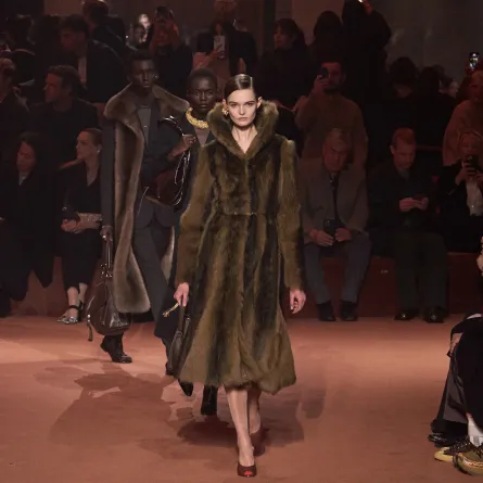 معطف من فندي Fendi - الصورة من Launchmetrics/Spotlight ©