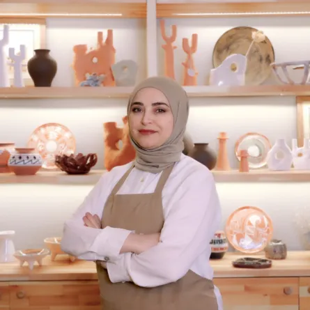 الفنانة ثريا قاوقجي إنجي