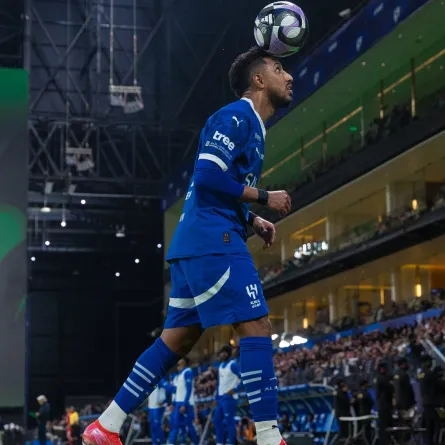 سالم الدوسري يوضح موقفه من تمديد العقد مع الهلال - الصورة من حساب الهلال السعودي على إكس