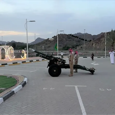 مدفع رمضان في دبي_ الصورة من وام