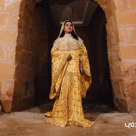 مروة محمد بالزي التراثي السعودي من المنطقة الغربية- تصوير عادل الشاهد خاص لـ "سيدتي"