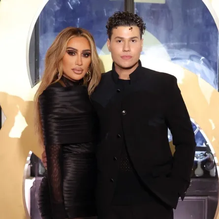 المصمم عمران عثمان ومايا دياب - الصورة من المصمم 