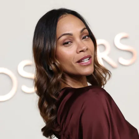 زوي سالدانا في متحف أكاديمية الصور المتحركة في لوس أنجلوس (Zoe Saldana at the Academy Museum of Motion Pictures in Los Angeles). مصدر الصورة: VALERIE MACON / AFP